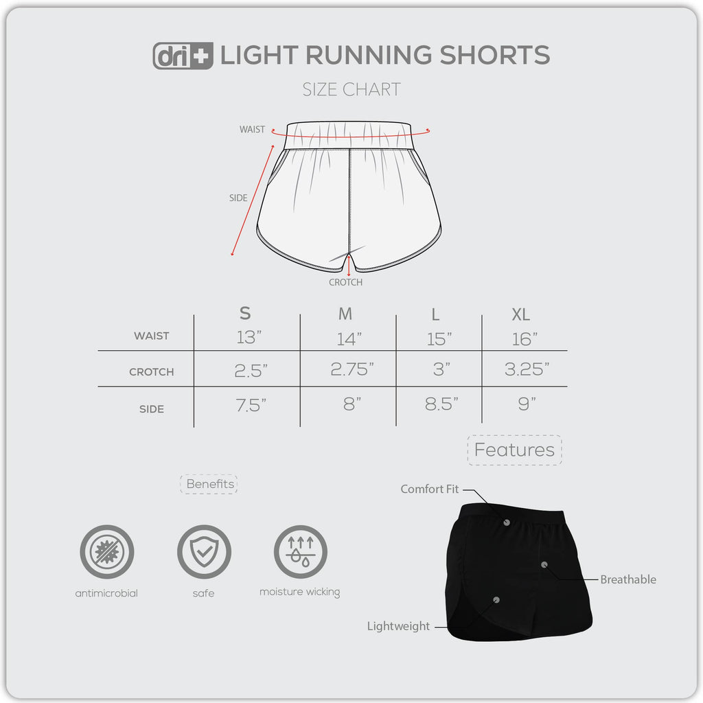 Dri Plus Run Mens Microcool Running Short 1 piece DUMBX511