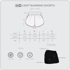 Dri Plus Run Mens Microcool Running Short 1 piece DUMBX511