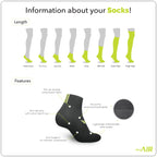 Biofresh Microair Ladies’ Ankle Compression Socks 1 pair in 1 pack MLCP531