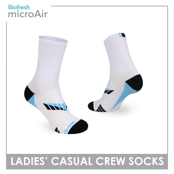 Biofresh Microair Ladies’ Thin Casual Crew Socks 1 pair in 1 pack MLCP532