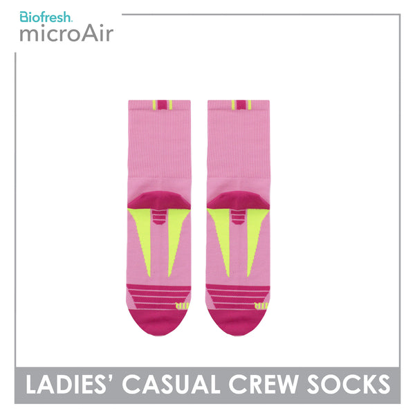 Biofresh Microair Ladies’ Thin Casual Crew Socks 1 pair in 1 pack MLCP532