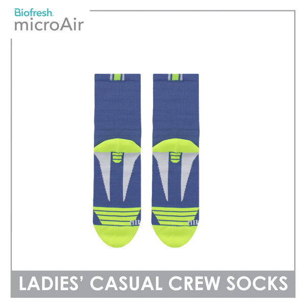 Biofresh Microair Ladies’ Thin Casual Crew Socks 1 pair in 1 pack MLCP532