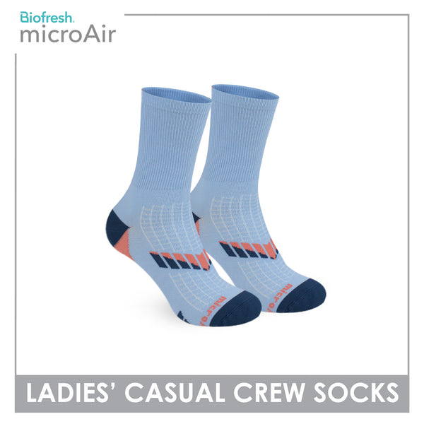Biofresh Microair Ladies’ Thin Casual Crew Socks 1 pair in 1 pack MLCP532