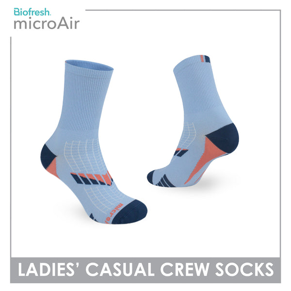 Biofresh Microair Ladies’ Thin Casual Crew Socks 1 pair in 1 pack MLCP532
