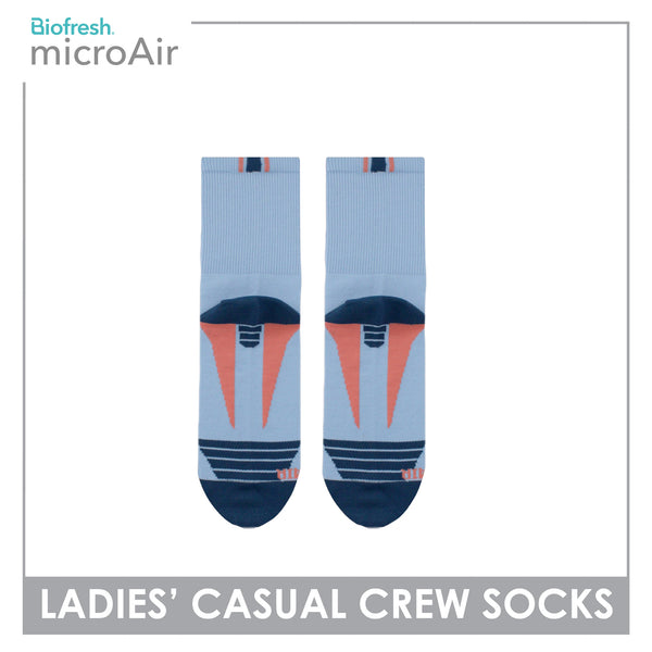 Biofresh Microair Ladies’ Thin Casual Crew Socks 1 pair in 1 pack MLCP532