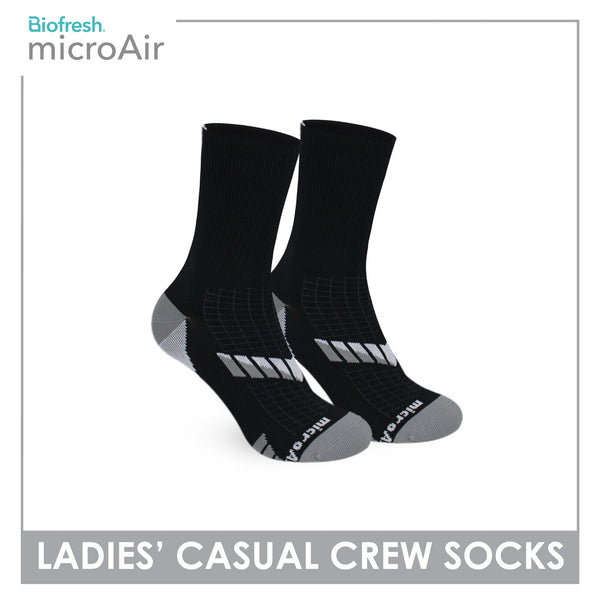 Biofresh Microair Ladies’ Thin Casual Crew Socks 1 pair in 1 pack MLCP532
