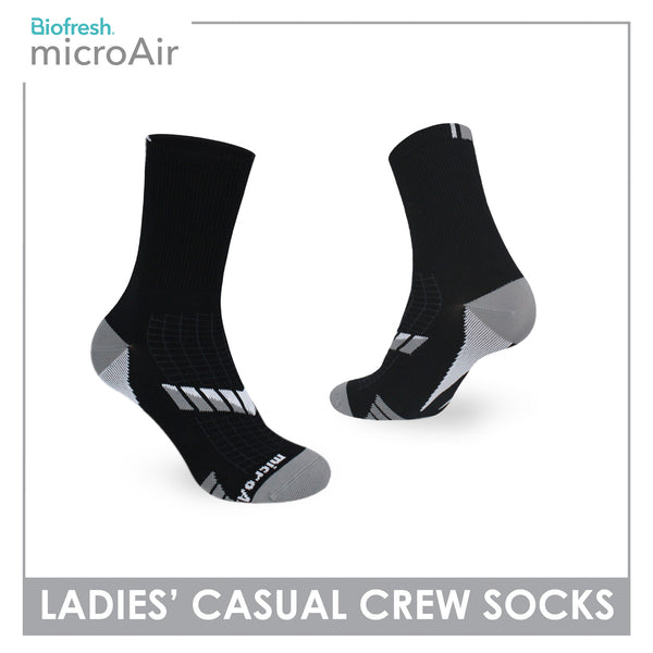 Biofresh Microair Ladies’ Thin Casual Crew Socks 1 pair in 1 pack MLCP532