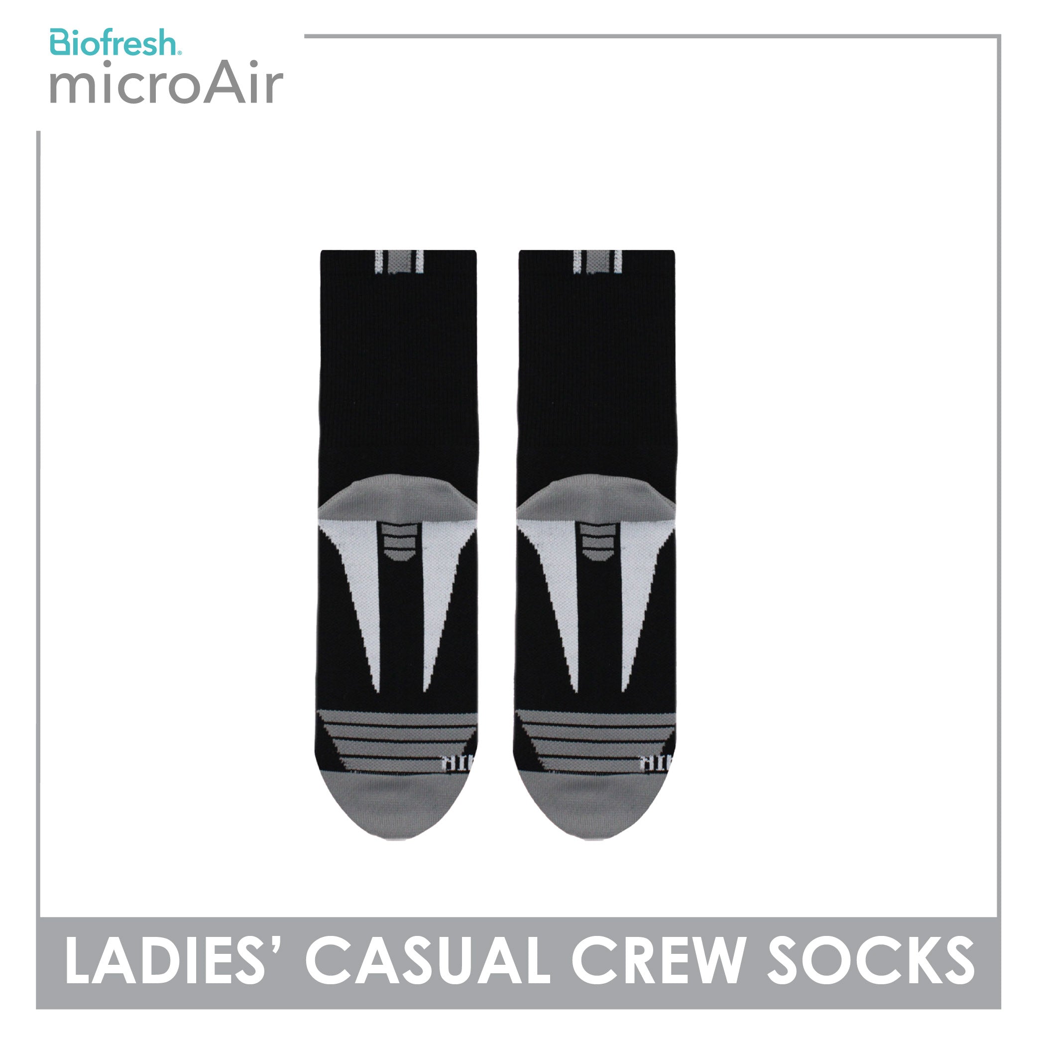 Biofresh Microair Ladies’ Crew Compression Socks 1 pair in 1 pack MLCP532