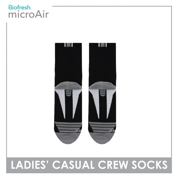 Biofresh Microair Ladies’ Thin Casual Crew Socks 1 pair in 1 pack MLCP532