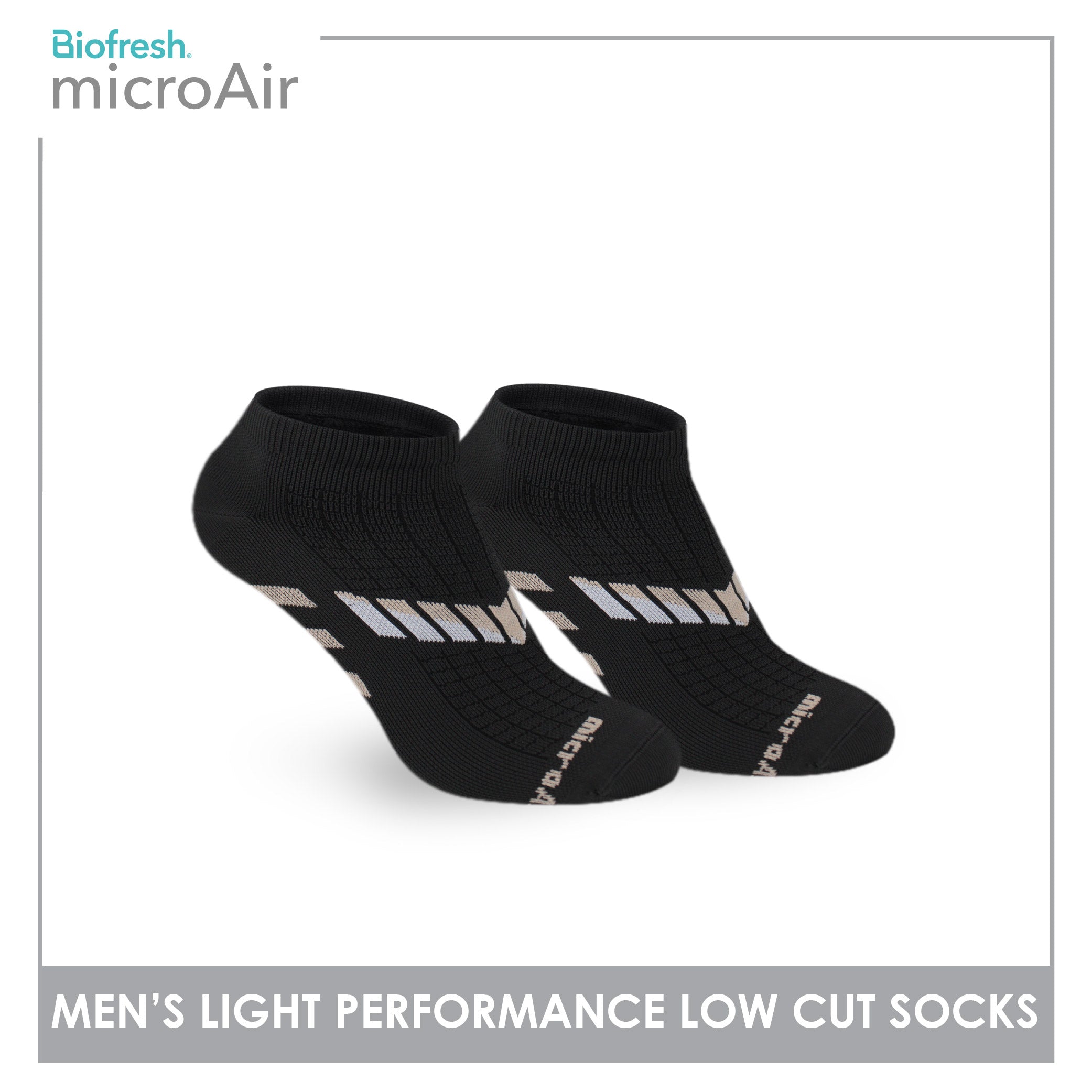 Biofresh Microair Men’s Low Cut Compression Socks 1 pair in 1 pack MMCP531