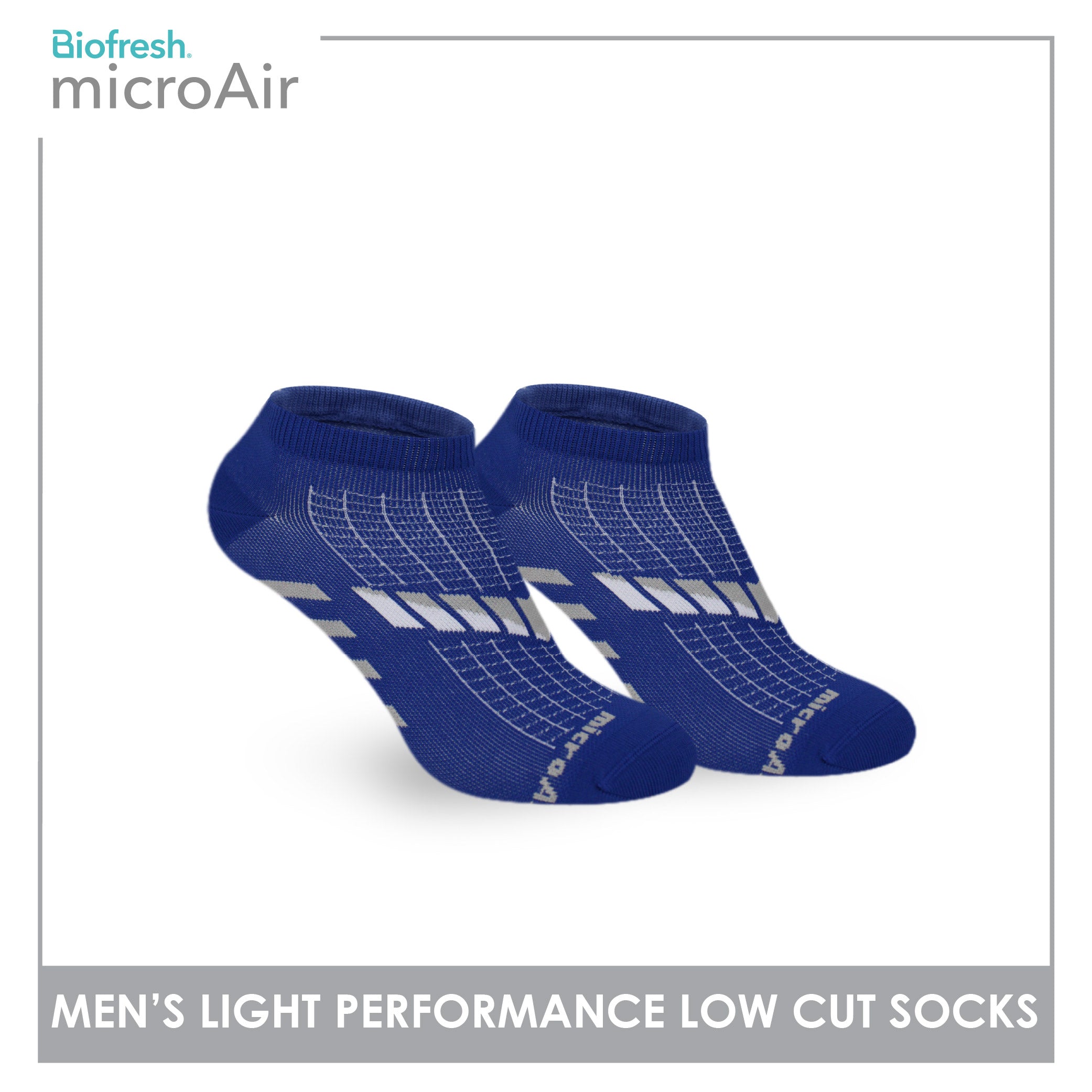 Biofresh Microair Men’s Low Cut Compression Socks 1 pair in 1 pack MMCP531