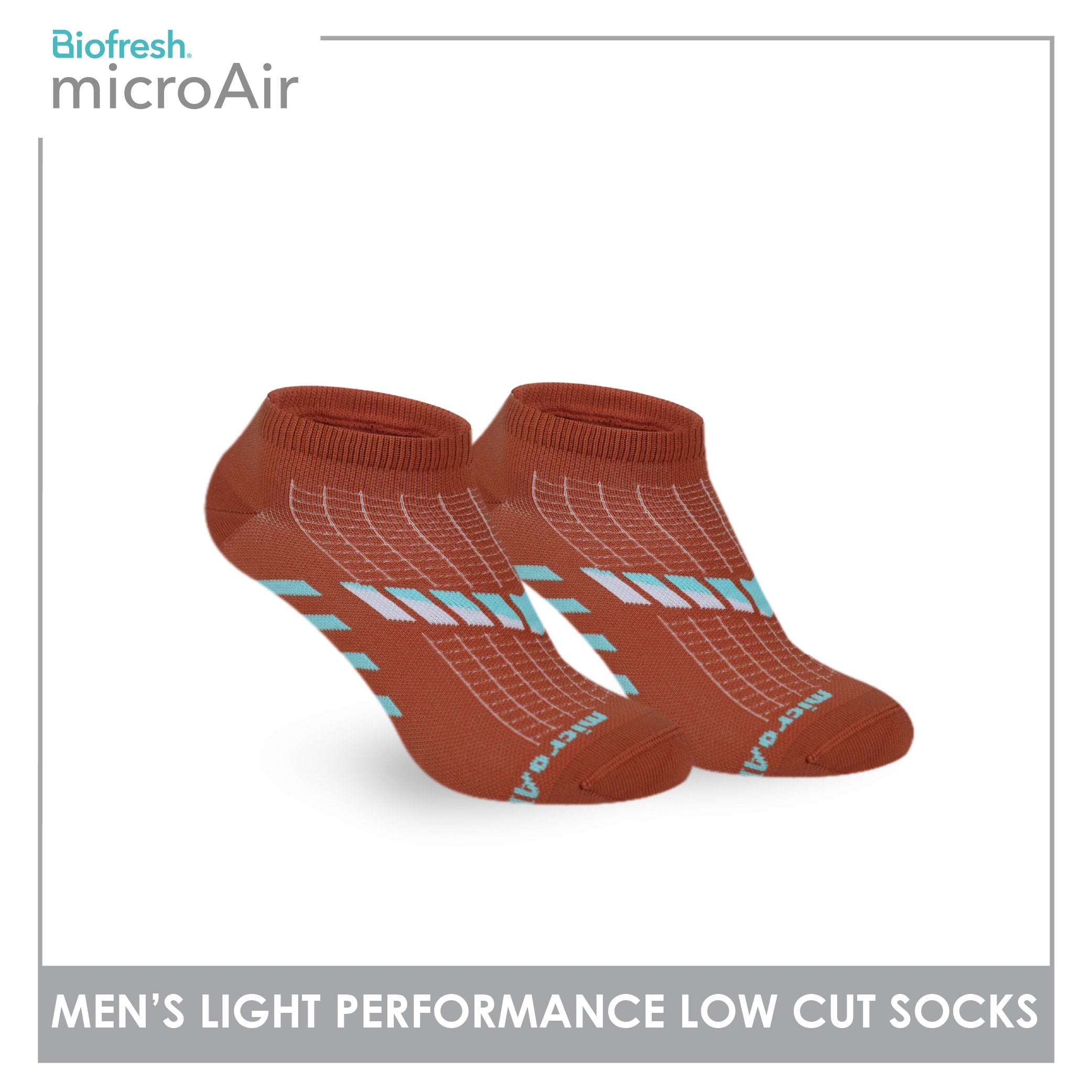 Biofresh Microair Men’s Low Cut Compression Socks 1 pair in 1 pack MMCP531