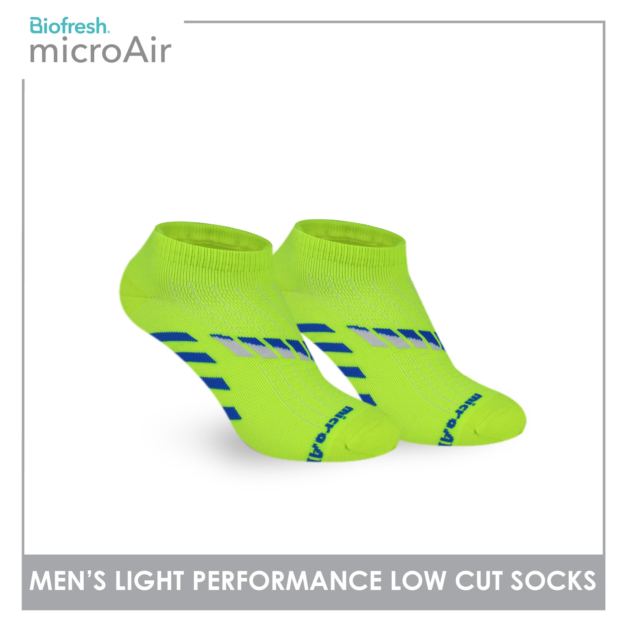 Biofresh Microair Men’s Low Cut Compression Socks 1 pair in 1 pack MMCP531
