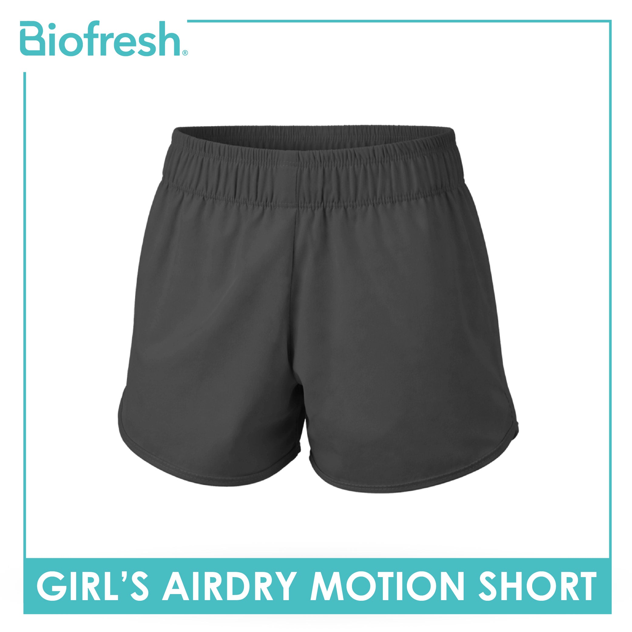 Biofresh Active Kids Girls AirDry Motion Shorts 1 piece MUGSH611