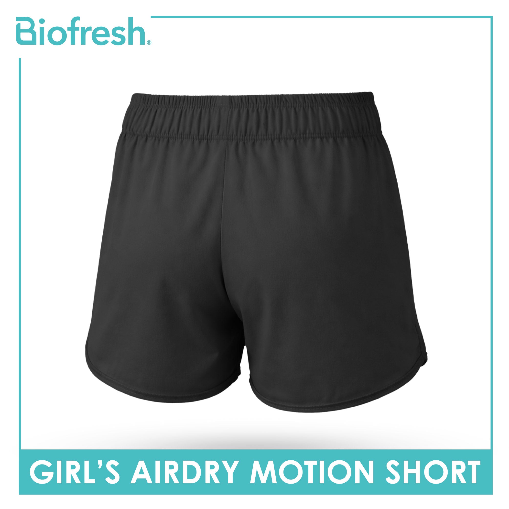 Biofresh Active Kids Girls AirDry Motion Shorts 1 piece MUGSH611
