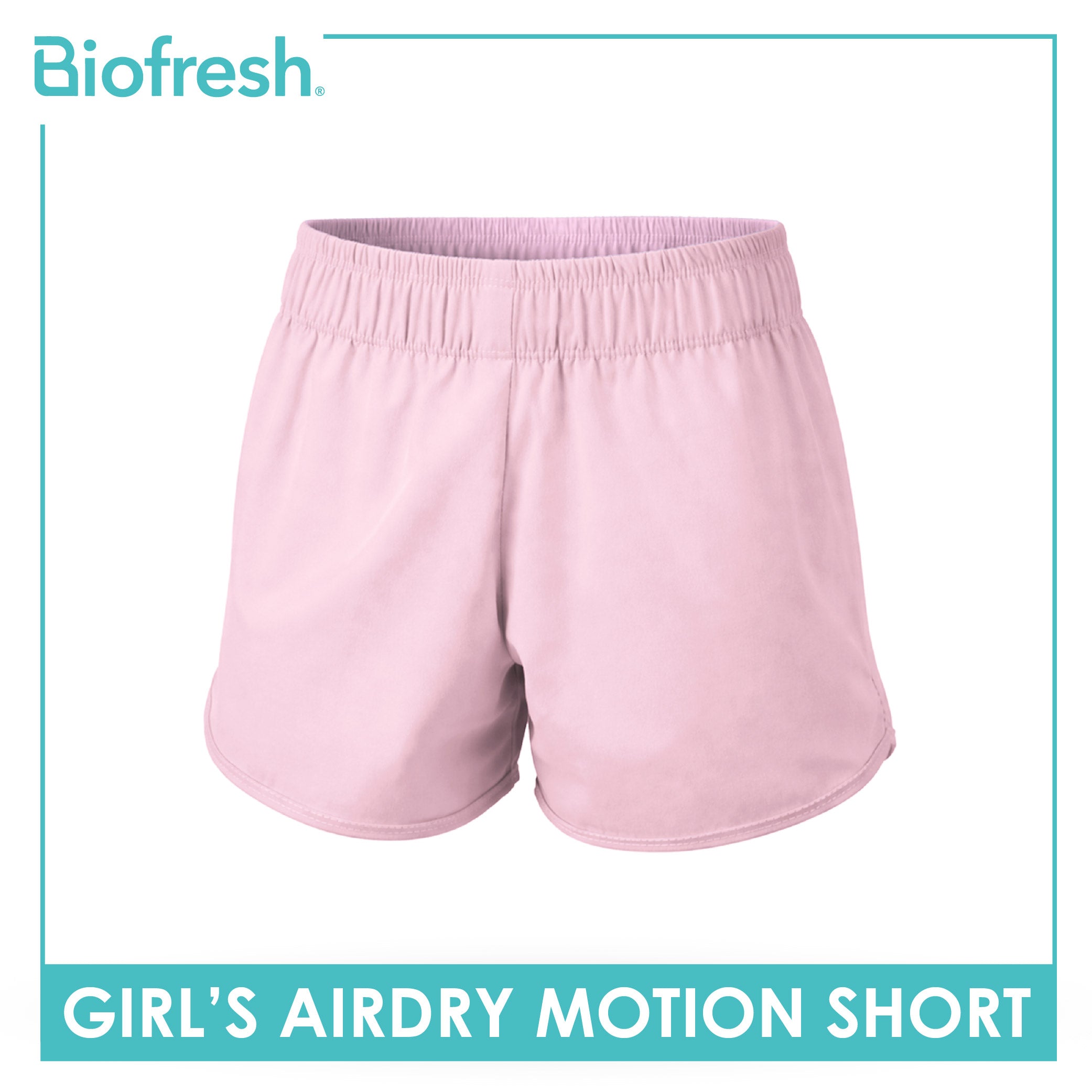 Biofresh Active Kids Girls AirDry Motion Shorts 1 piece MUGSH611