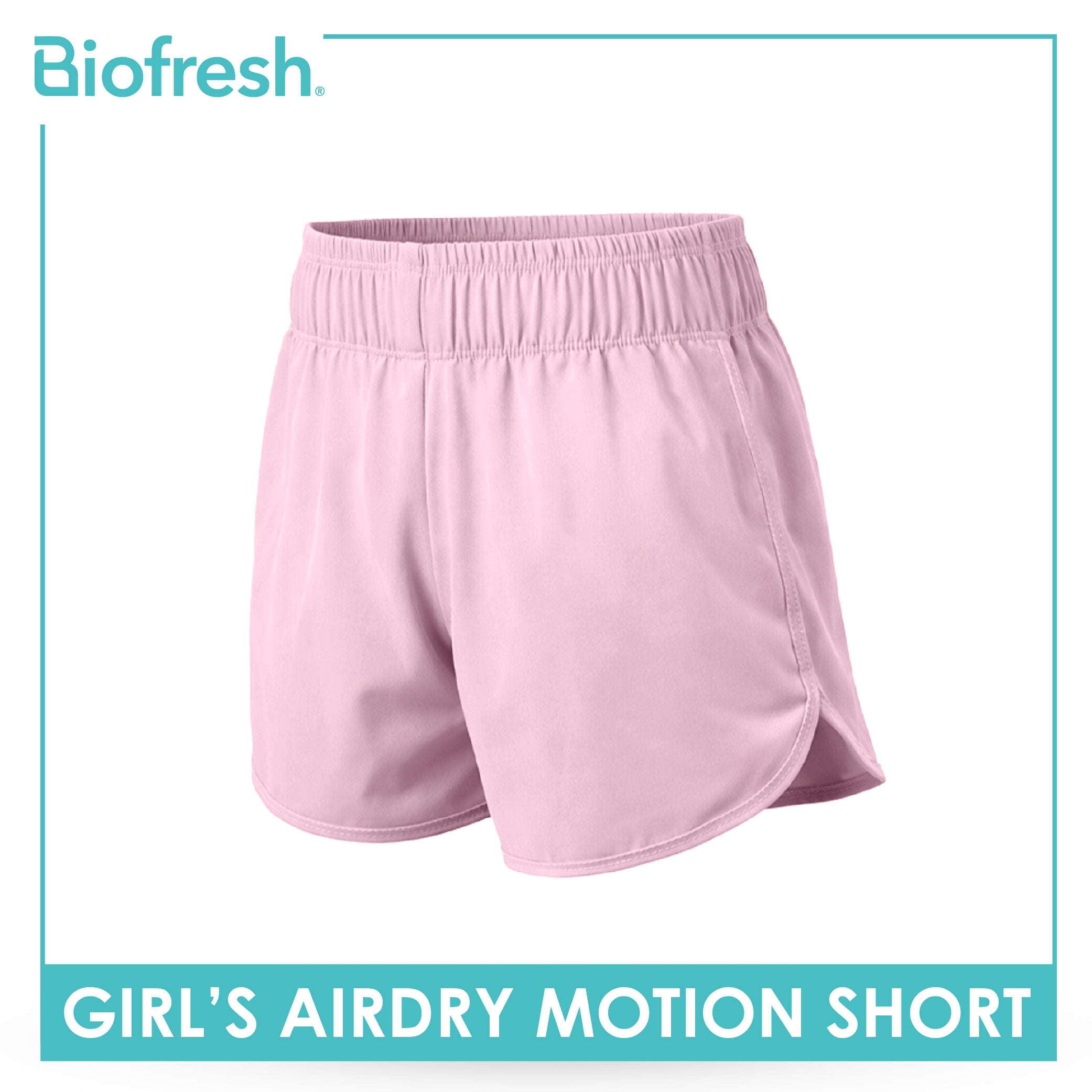 Biofresh Active Kids Girls AirDry Motion Shorts 1 piece MUGSH611
