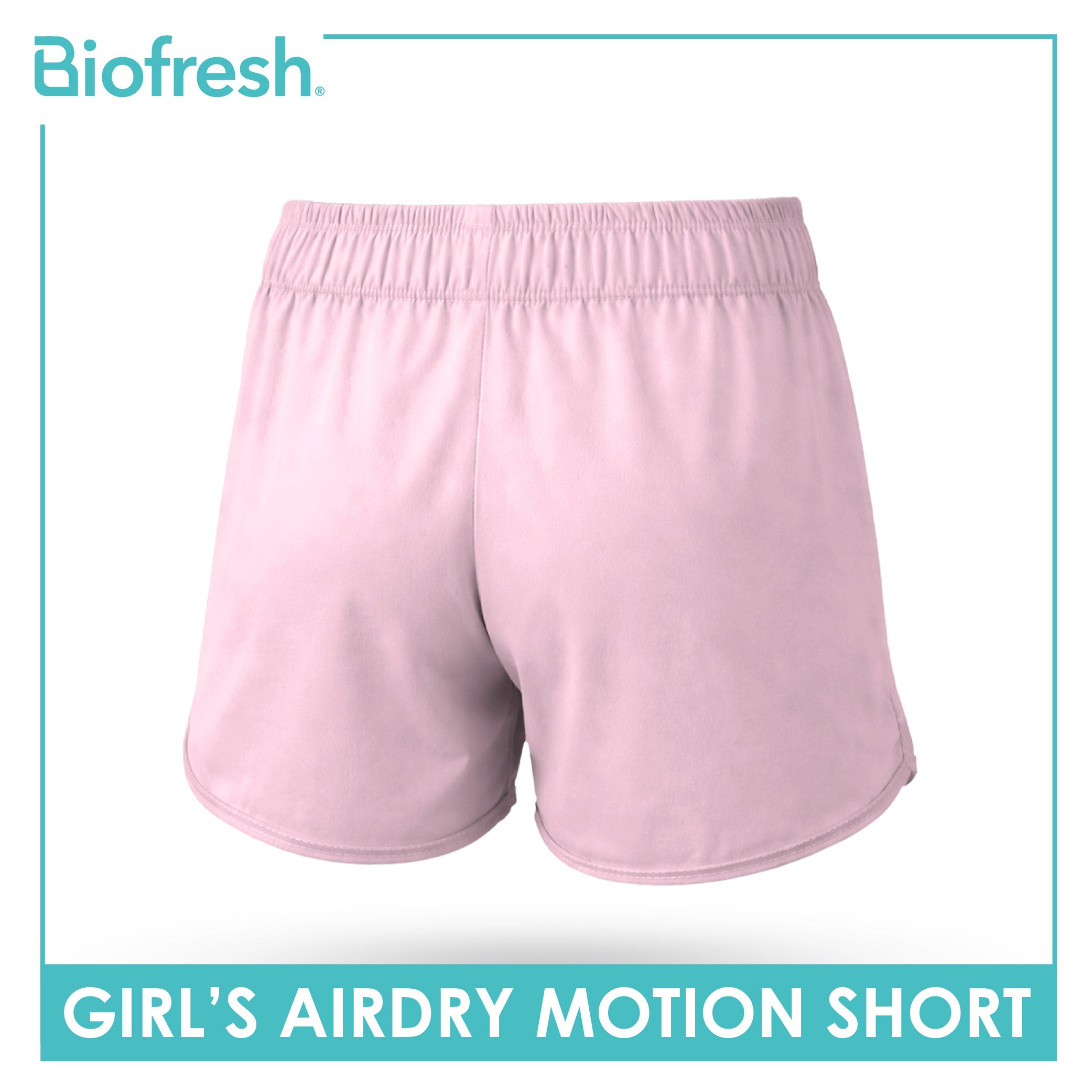 Biofresh Active Kids Girls AirDry Motion Shorts 1 piece MUGSH611