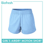 Biofresh Active Kids Girls Antimicrobial AirDry Motion Shorts 1 piece MUGSH611