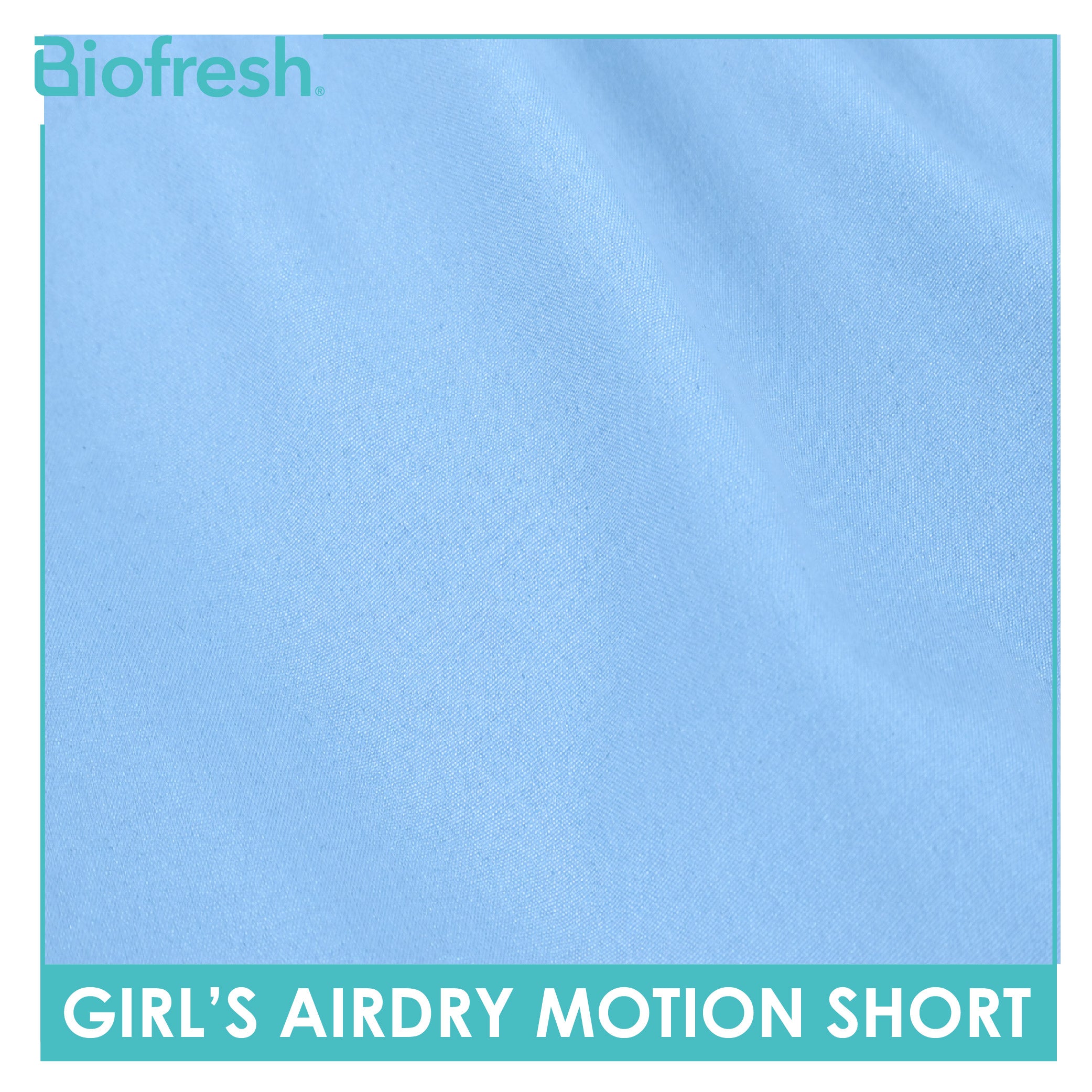 Biofresh Active Kids Girls AirDry Motion Shorts 1 piece MUGSH611