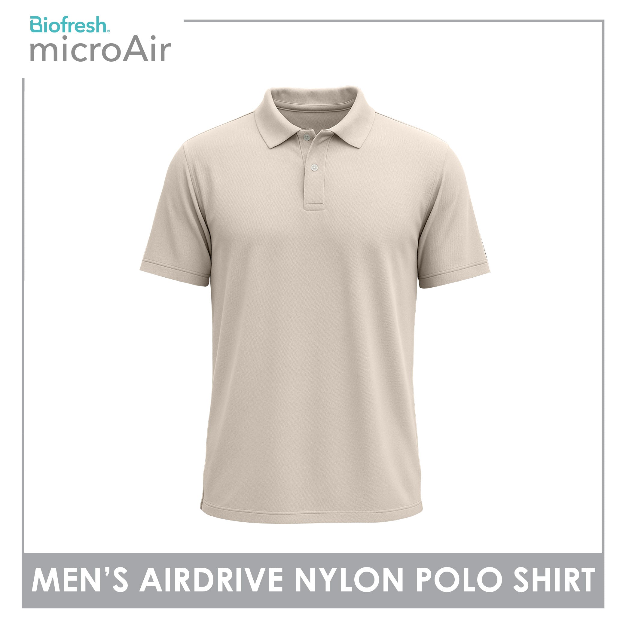 Biofresh Microair AirDrive Men’s Nylon Polo Shirt 1 piece MUMSP4401