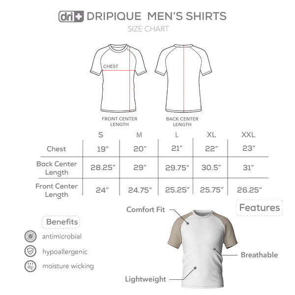 Dri Plus Men’s DRIPIQUE Collection Shirt 1pc DUMSRN521