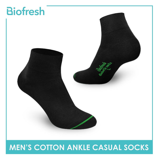 Biofresh Men's Diabetic Casual Ankle Socks 1 pair FMD2