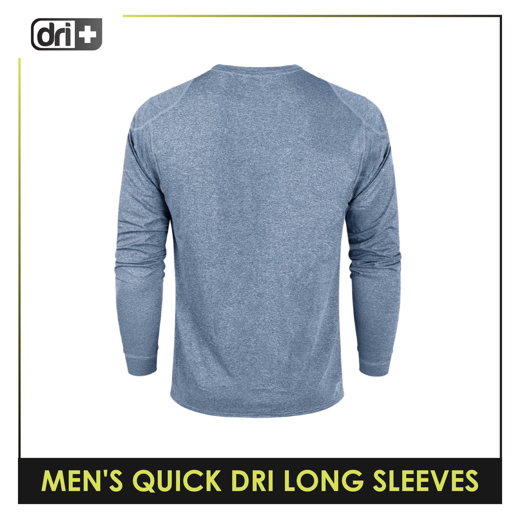 Dri Plus Men's Quick Dri Long Sleeves 1 piece ODMSRL0401