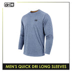 Dri Plus Men's Quick Dri Long Sleeves 1 piece ODMSRL0401