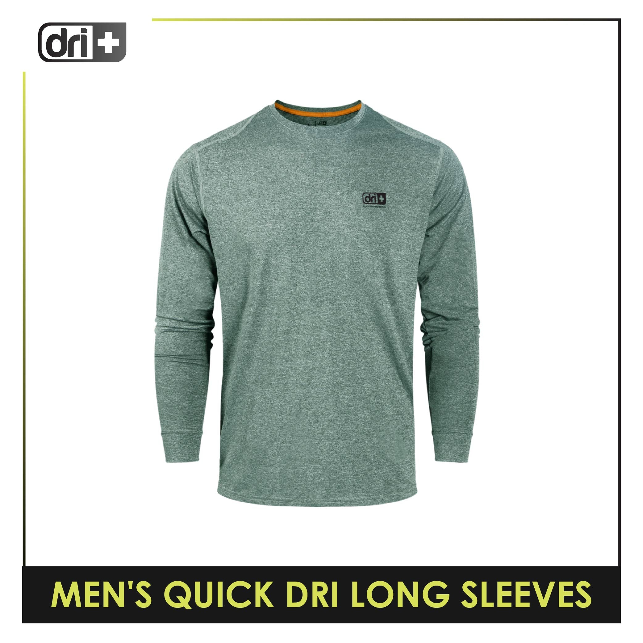 Dri Plus Men's Quick Dri Long Sleeves 1 piece ODMSRL0401