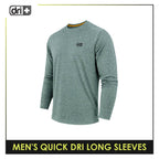 Dri Plus Men's Quick Dri Long Sleeves 1 piece ODMSRL0401