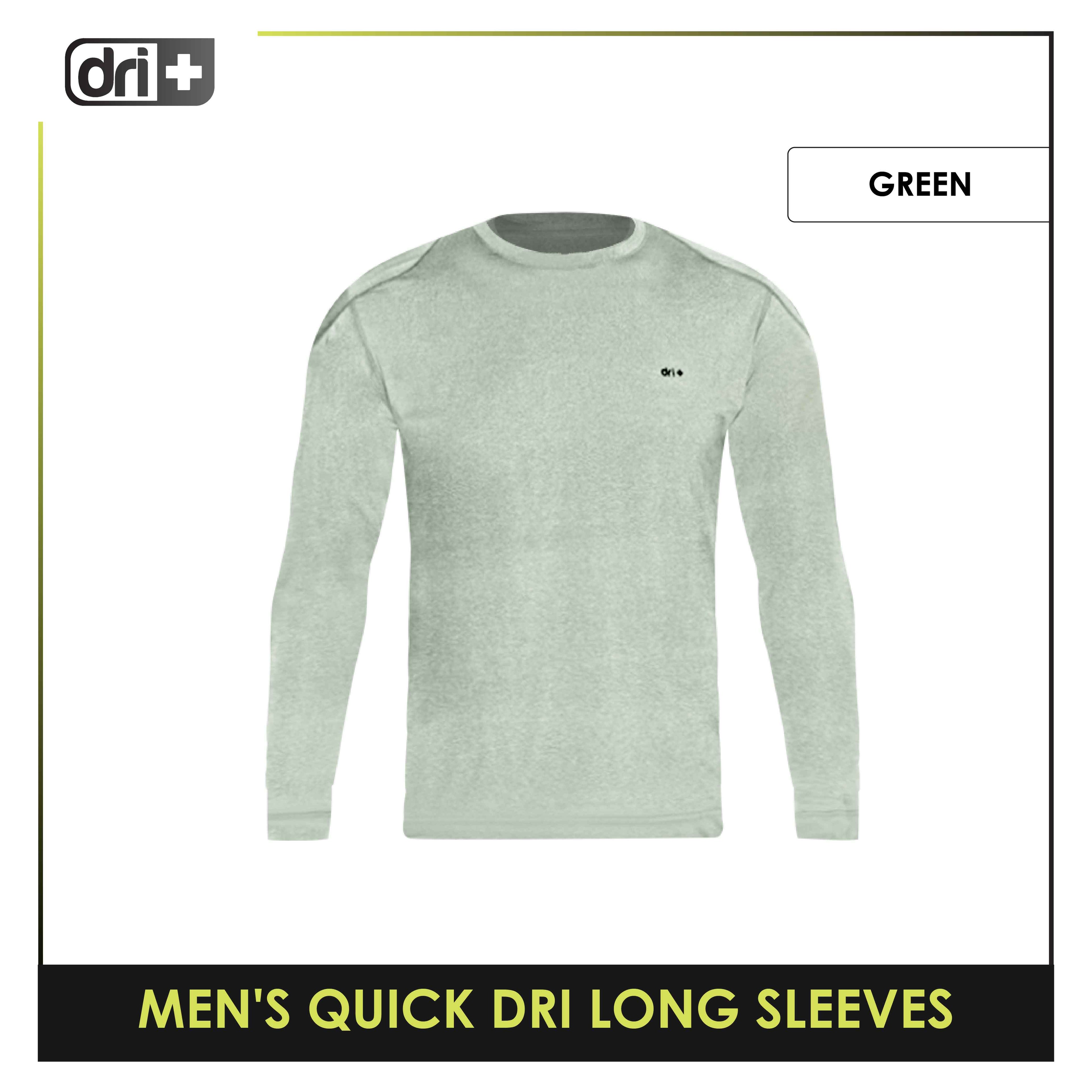 Dri Plus Men's Quick Dri Long Sleeves 1 piece ODMSRL0401
