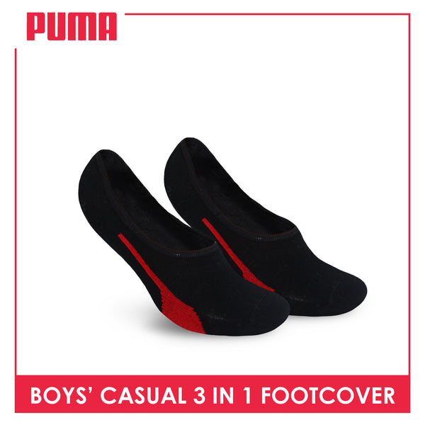 Puma Boys’ Cotton Lite Thin Casual Foot Cover 3 pairs in a pack PBCFG1