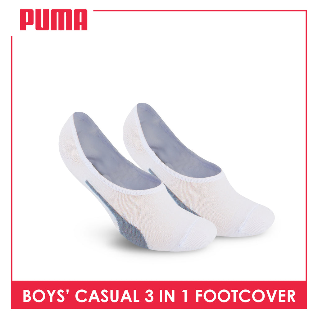Puma Boys’ Cotton Lite Thin Casual Foot Cover 3 pairs in a pack PBCFG1
