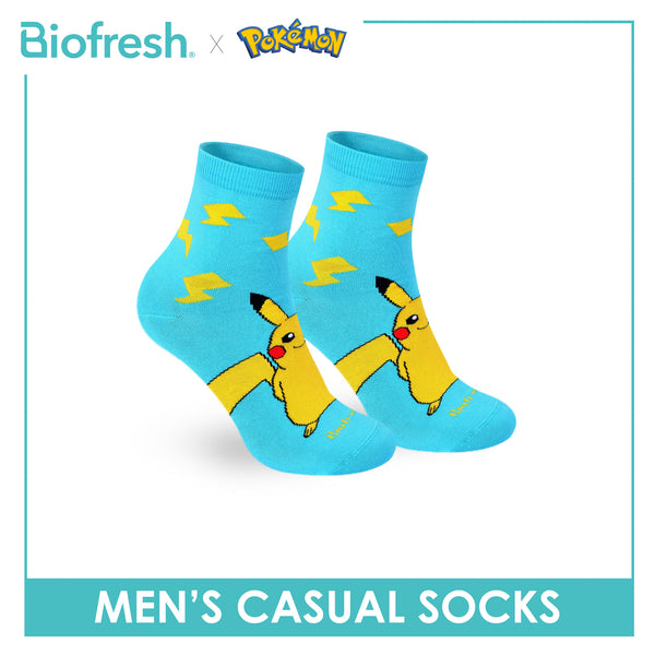Biofresh | Pokemon Men’s Cotton Casual Socks 1 pair PKRMC531