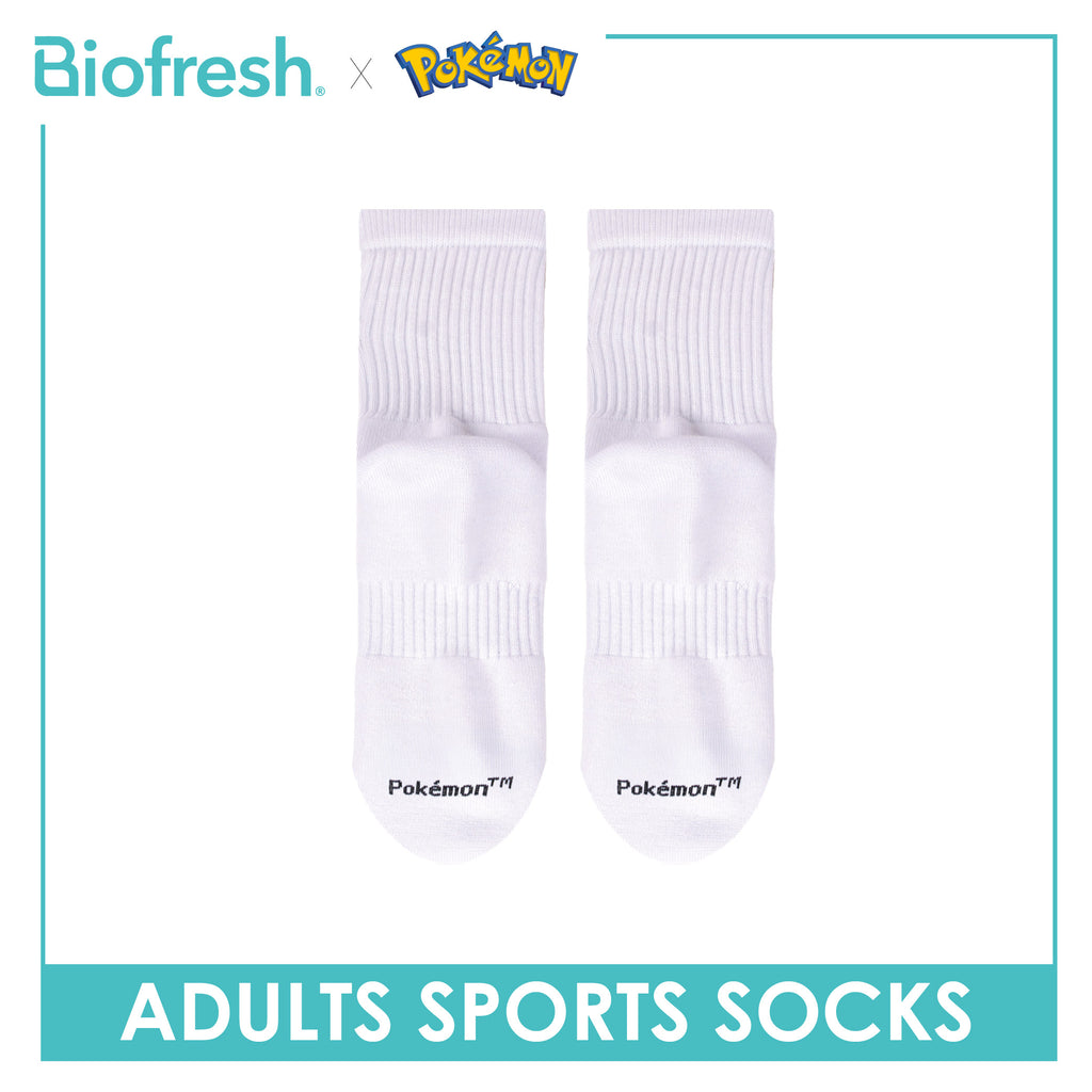 Biofresh | Pokemon Adults Cotton Embroidered Thick Sports Crew Socks 1 pair PKRMSE531