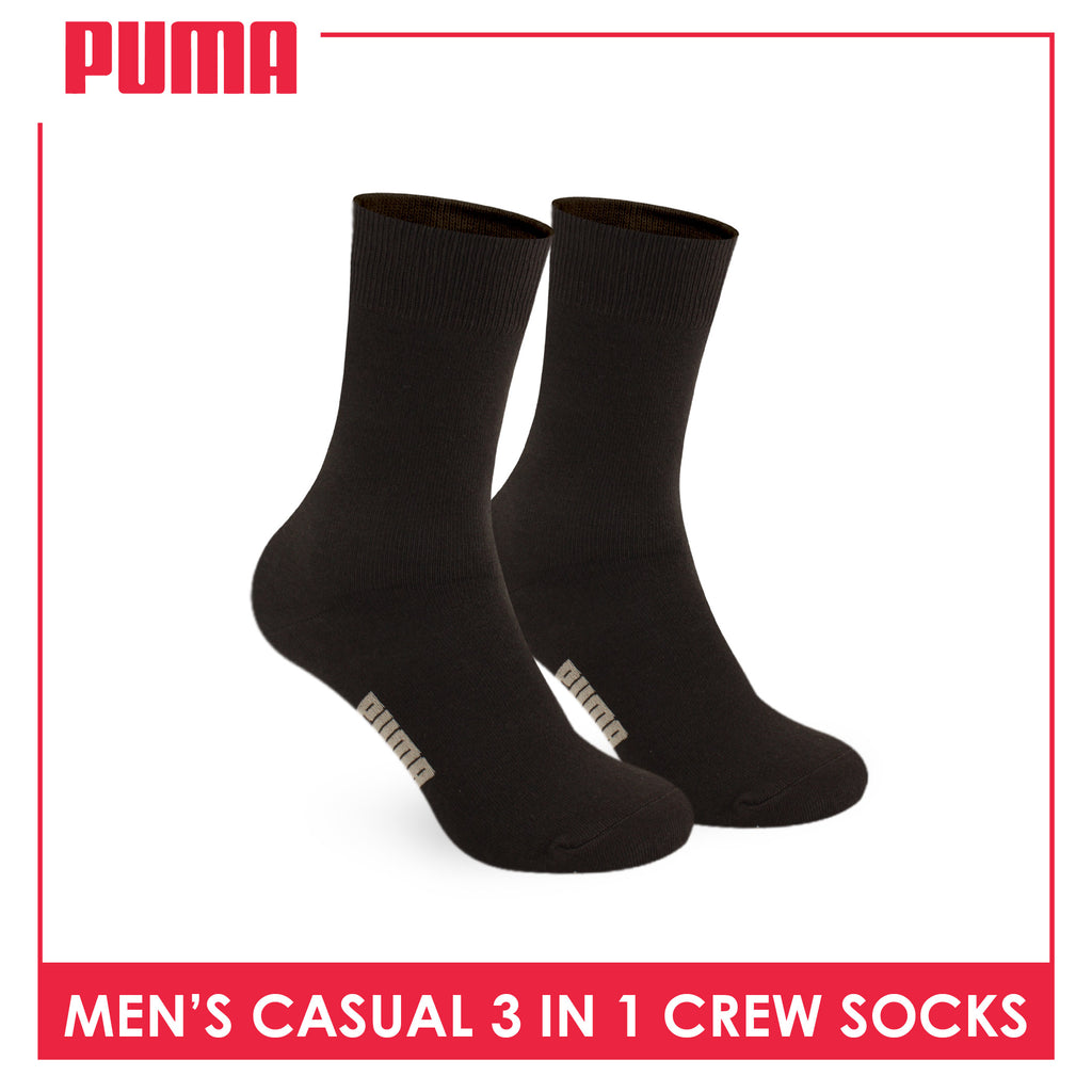 Puma Men’s Thin Casual Crew Socks 3 pairs in a pack PMCKG13