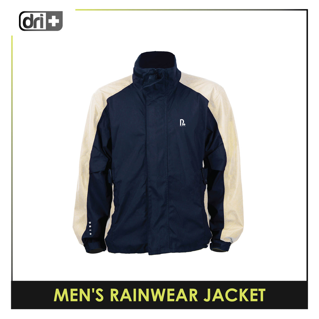 Dri Plus Men’s Lightweight Quick Dri Rainstorm Waterproof Rainwear Jackets 1 piece DMRWJ531