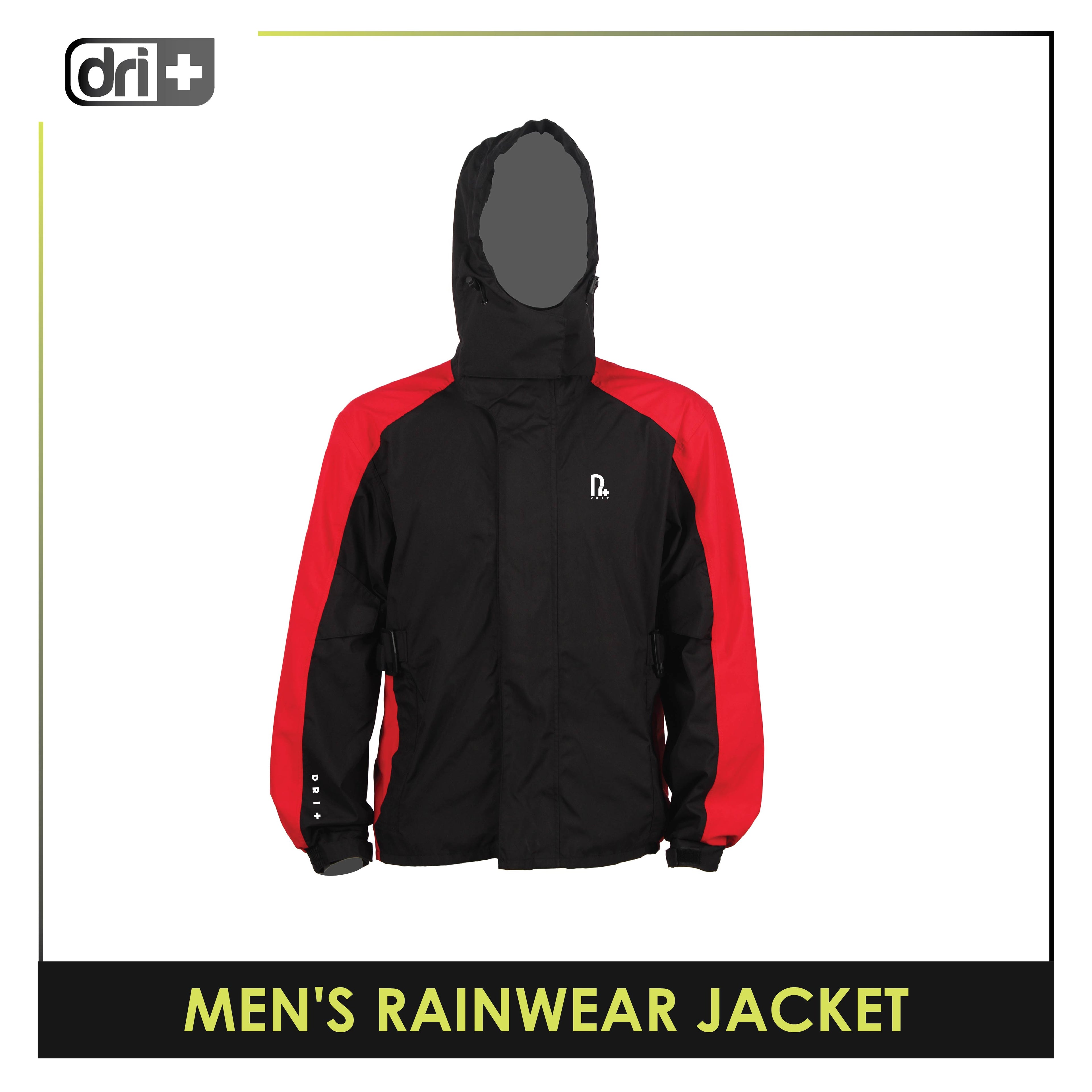 Dri Plus Men’s Lightweight Quick Dri Rainstorm Waterproof Rainwear Jackets 1 piece DMRWJ531