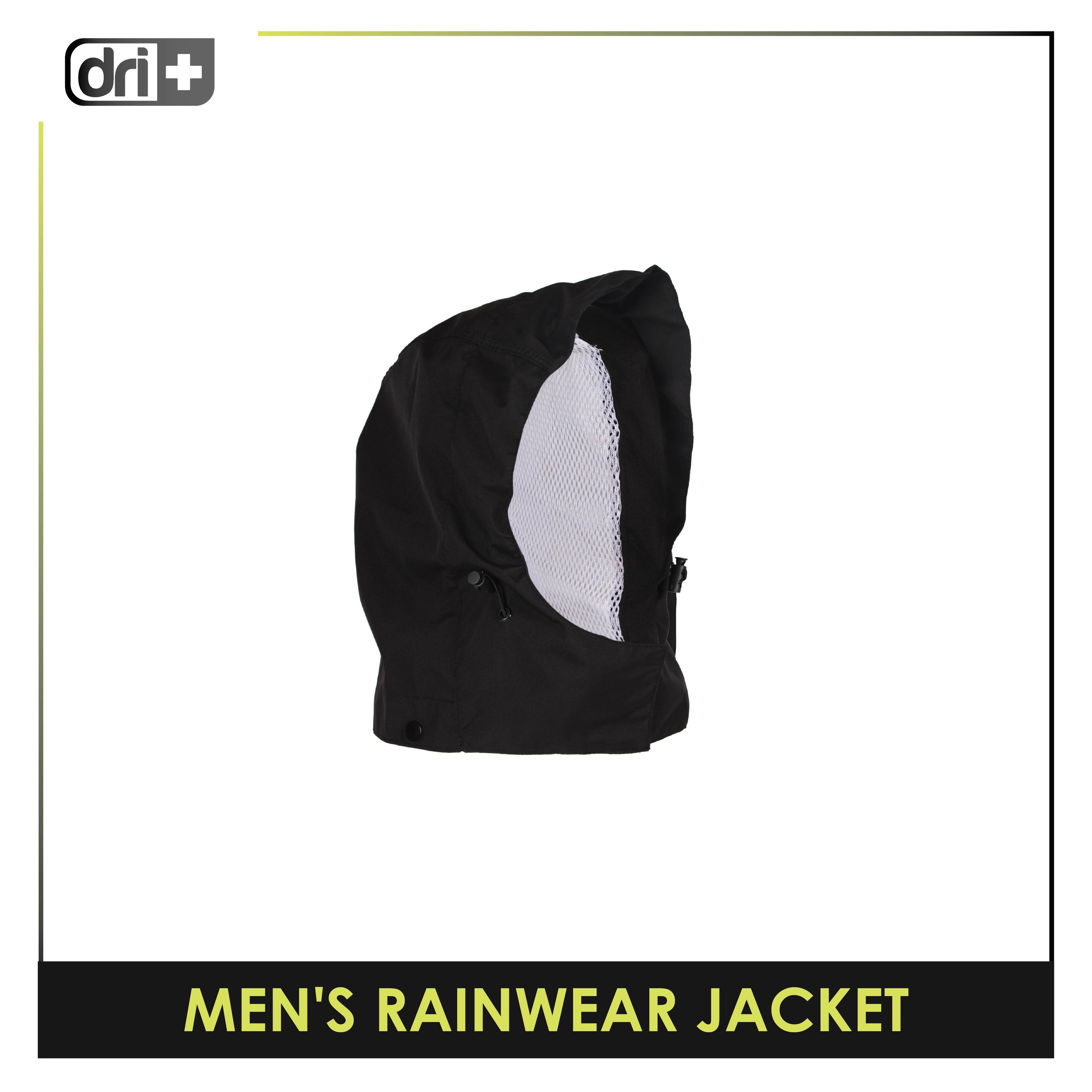 Dri Plus Men’s Lightweight Quick Dri Rainstorm Waterproof Rainwear Jackets 1 piece DMRWJ531