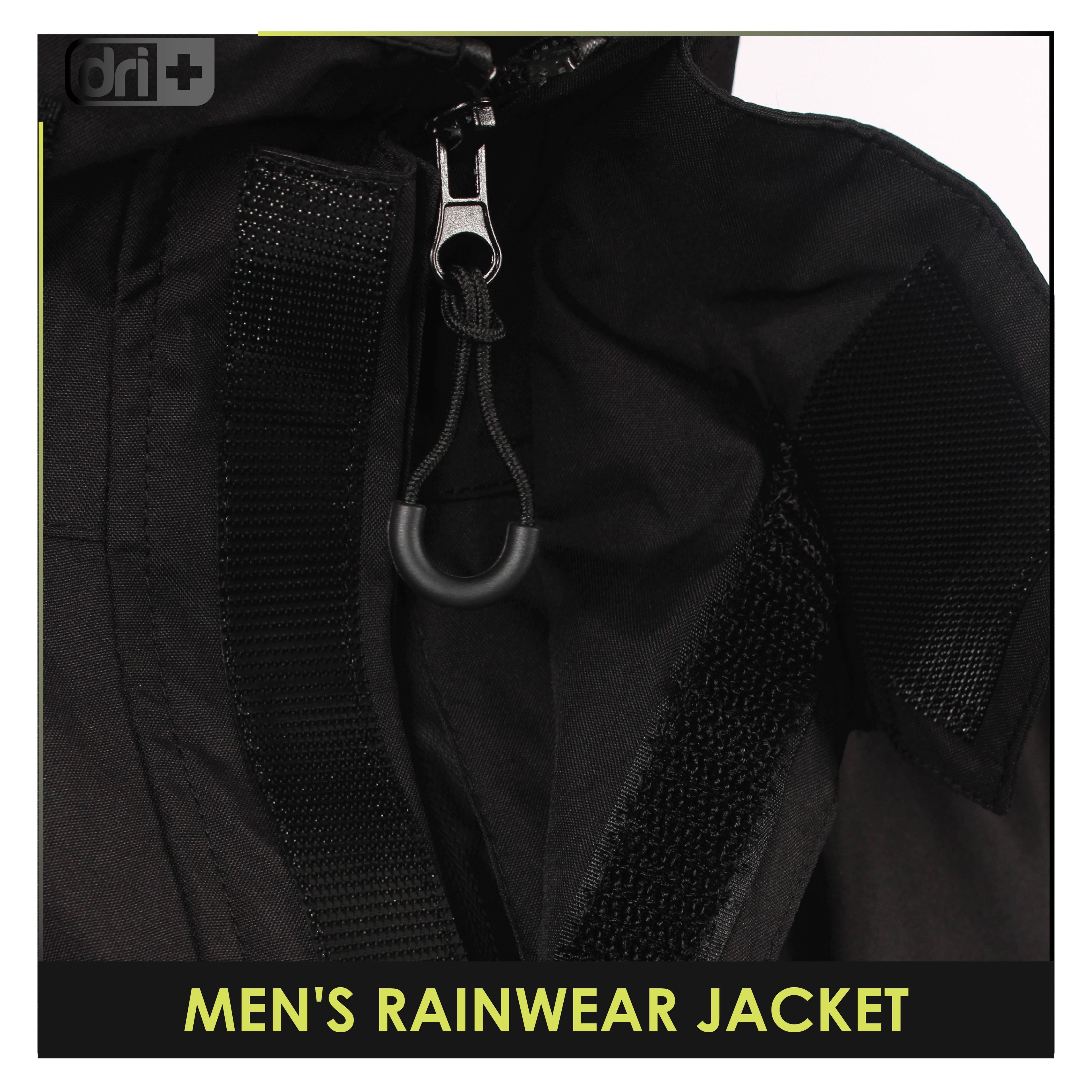 Dri Plus Men’s Lightweight Quick Dri Rainstorm Waterproof Rainwear Jackets 1 piece DMRWJ531