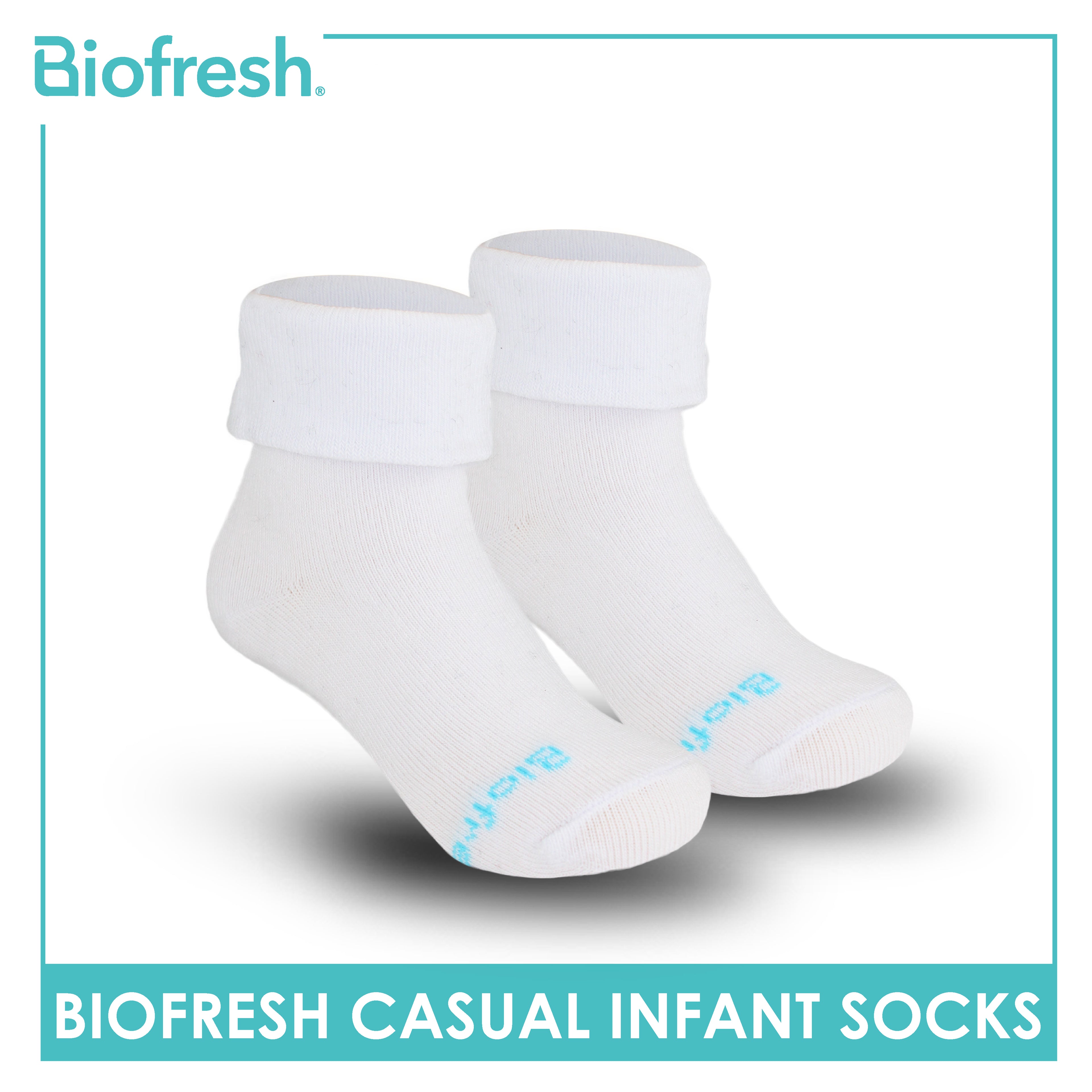 Biofresh Children’s Cotton Light Performance Infant Socks 1 pair RICK4401