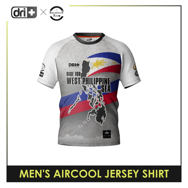 Dri Plus “Ride for the West Philippine Sea” Men's Air cool Jersey Shirt 1 pc WPSMSR1