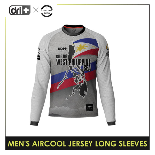 Dri Plus “Ride for the West Philippine Sea” Men's Air cool Jersey Long sleeves 1 pc WPSMSRL1