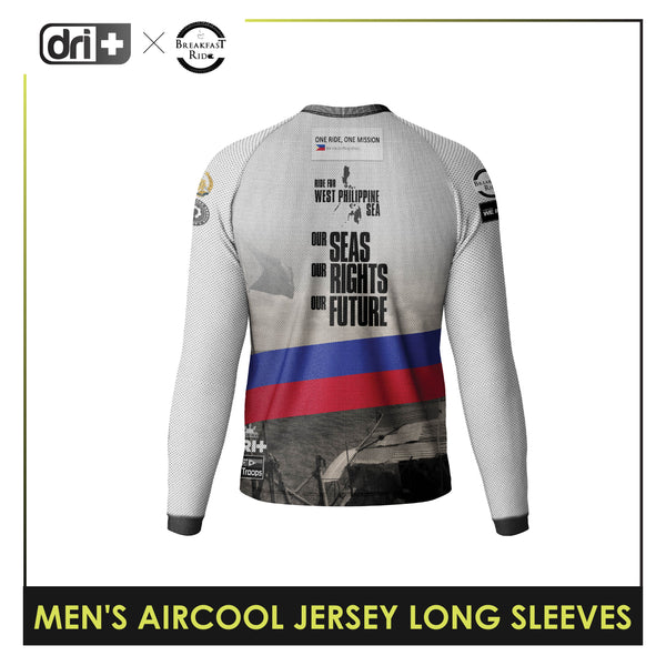 Dri Plus “Ride for the West Philippine Sea” Men's Air cool Jersey Long sleeves 1 pc WPSMSRL1