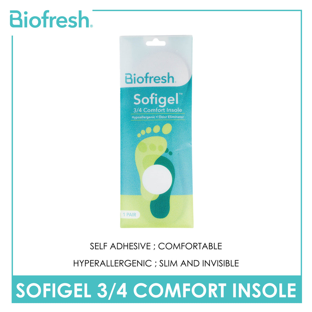 Biofresh Ladies' Sofigel 3/4 Cushion Insole 1 pair BLHI03-S