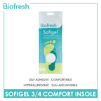 Biofresh Ladies' Sofigel 3/4 Cushion Insole 1 pair BLHI03-S