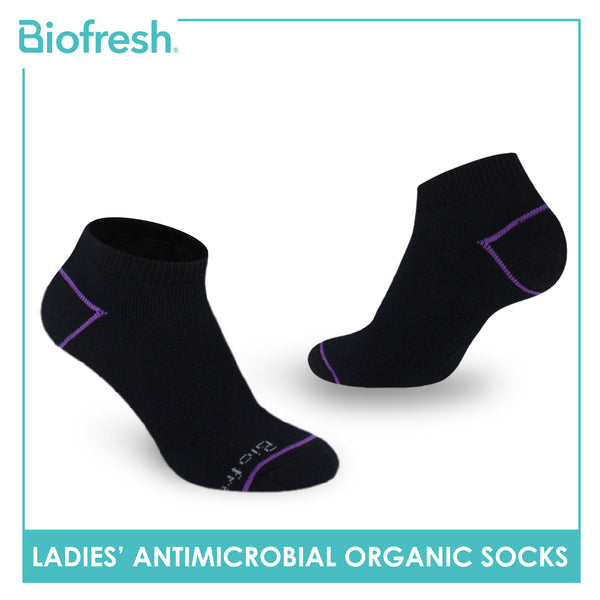 Biofresh Ladies’ Antimicrobial Organic Scent Cotton Extreme Performance Low Cut Socks RLSG1106