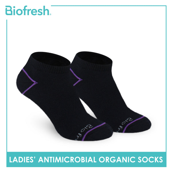 Biofresh Ladies’ Antimicrobial Organic Scent Cotton Extreme Performance Low Cut Socks RLSG1106