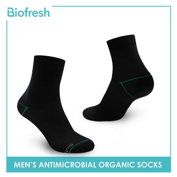 Biofresh Men’s Organic Scent Cotton Light Performance Crew Socks 3 pairs in a pack RMCG1103